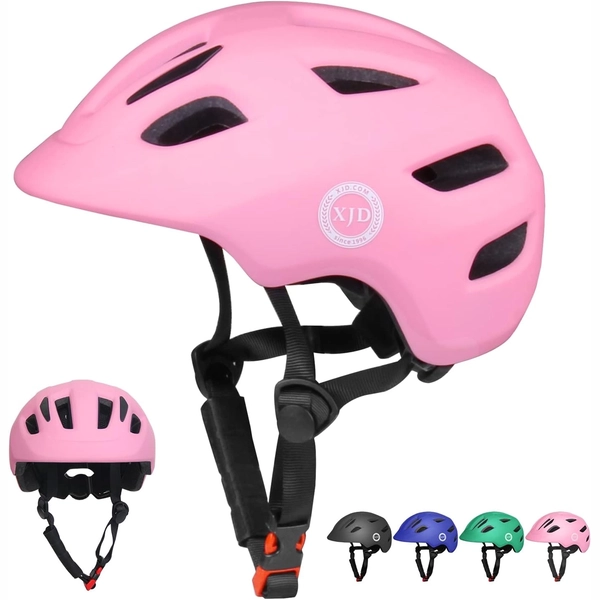 Pink Adjustable Kids Helmet by XJD – Toddler Bike Helmet, XS & S