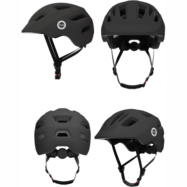 Black XJD Toddler Bike Helmet, Adjustable – Kids' Protective Helmet