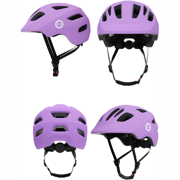 Light Purple XJD Toddler Bike Helmet, Adjustable, Size XS (46–51 cm)
