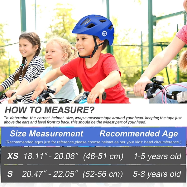Blue XJD Kids Bike Helmet for Boys & Girls