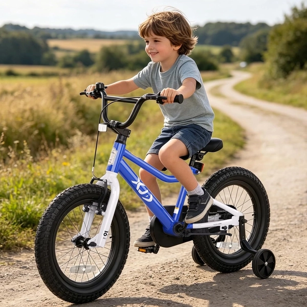 XJD Boys & Girls BMX Bike with Training Wheels, 12/14/16