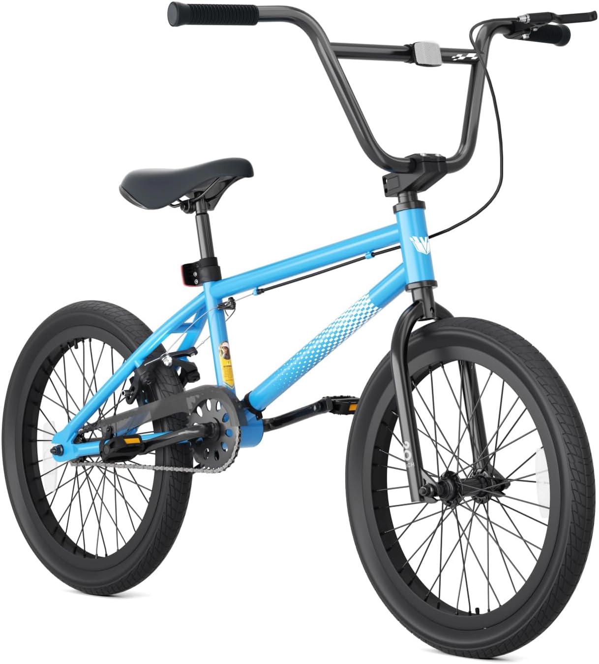 Blue XJD 20-Inch Freestyle BMX Bike