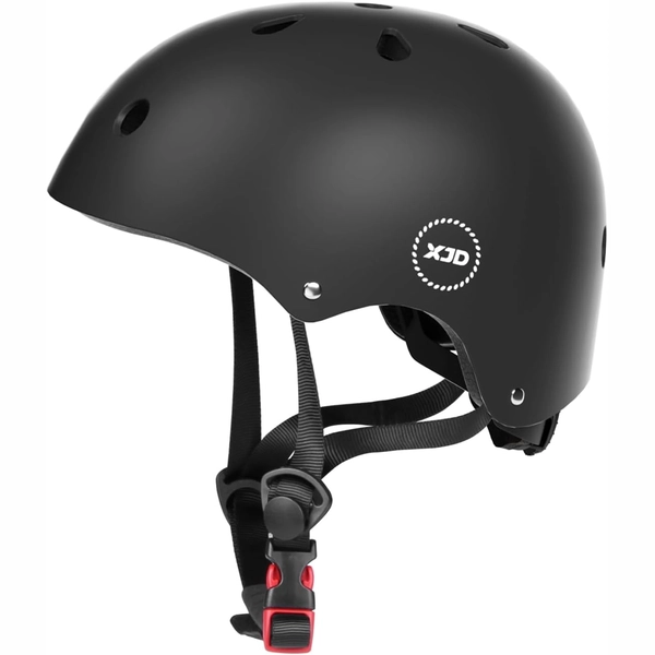 Black XJD Toddler Bike Helmet, Adjustable – Kids' Protective Helmet
