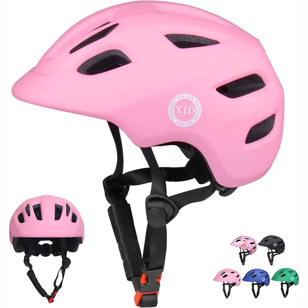 Kids Bike Helmet by XJD for Girls – Pink