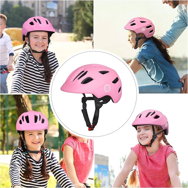 Kids Bike Helmet by XJD for Girls – Pink