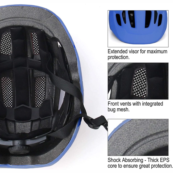 Blue XJD Kids Bike Helmet for Boys & Girls