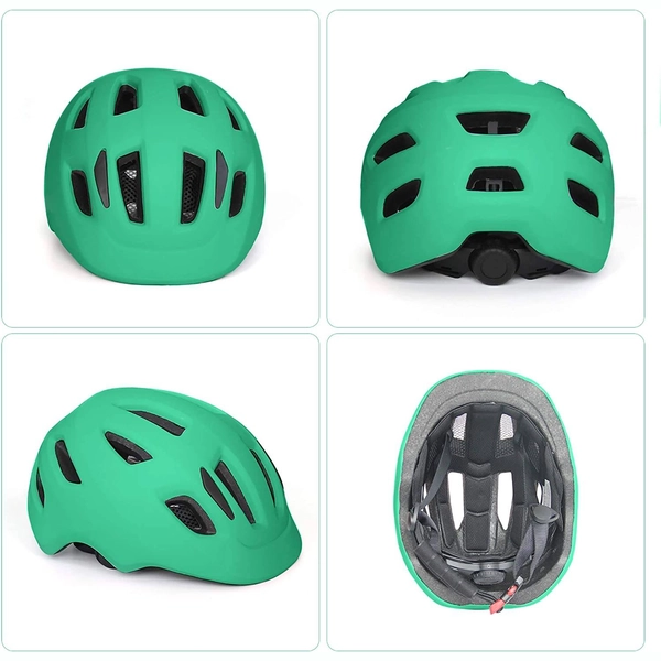 Green XJD Kids Bike Helmet for Boys & Girls