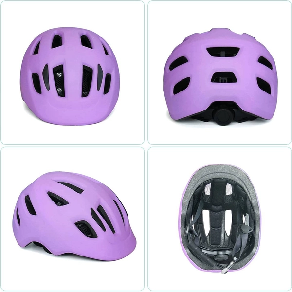 Girls' Bike Helmet from XJD – Purple