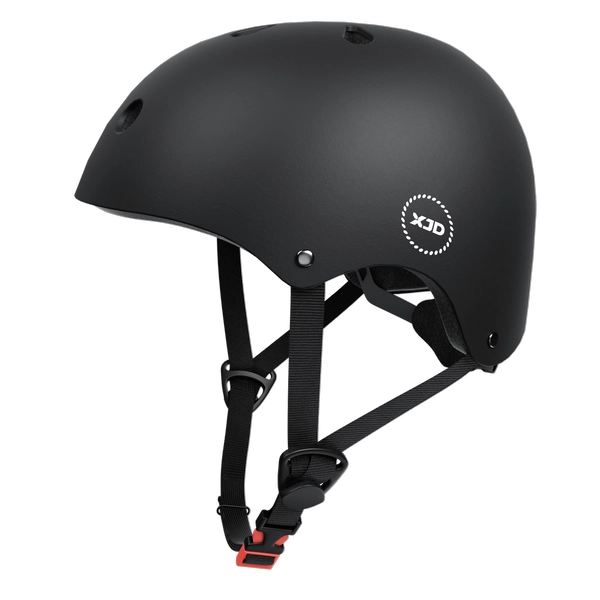 7-in-1 Kids Helmet & Protective Gear Set from XJD – Black or Blue